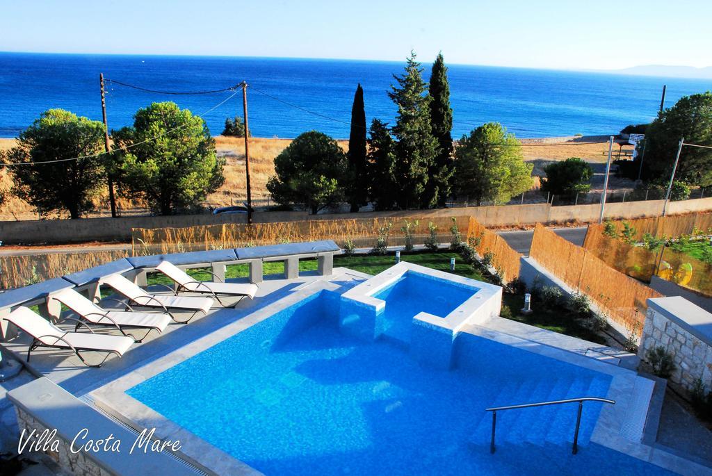 Villa Costamare - Enjoy Lazy Days On The Private Pool-Jacuzzi Pefki Стая снимка